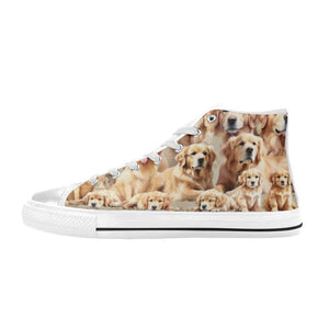 Golden Retriever - High Top Shoes