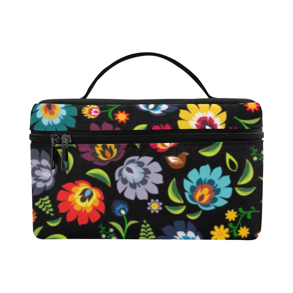 Polish Folk Flowers - Cosmetics / Lunch Bag