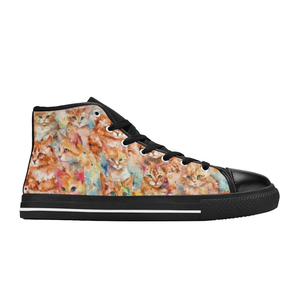 Ginger Cat - High Top Shoes