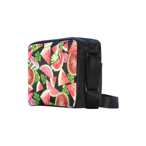 Watermelon - One-Sided Crossbody Nylon Bag