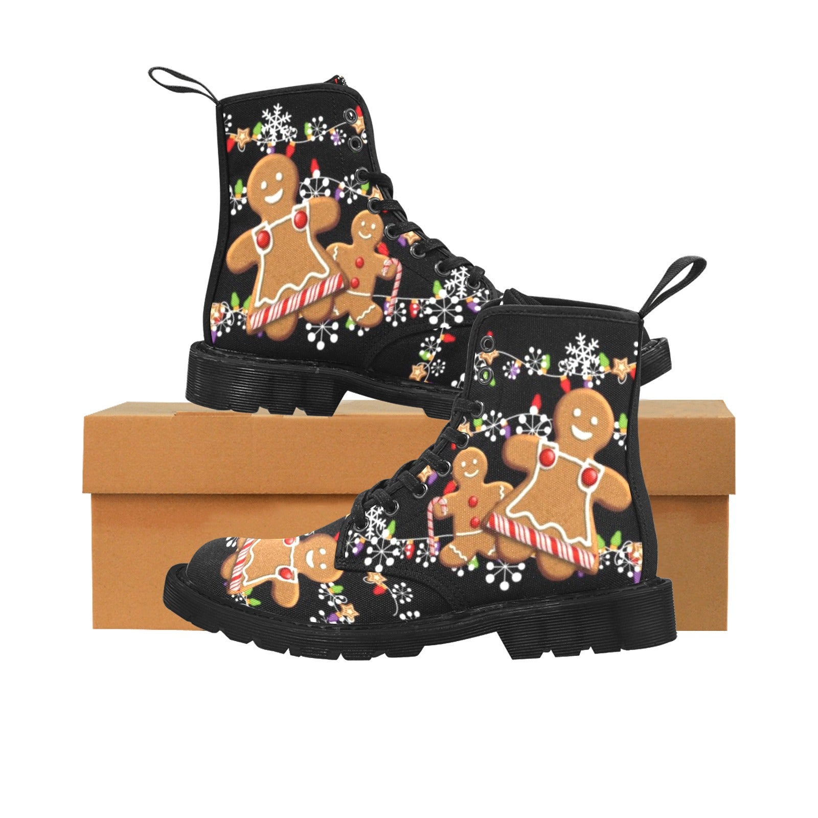 Gingerbread - Canvas Boots