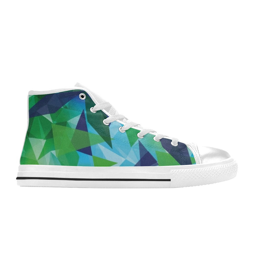 Polygon - High Top Shoes