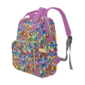 Butterfly Bright - Multi-Function Backpack Nappy Bag