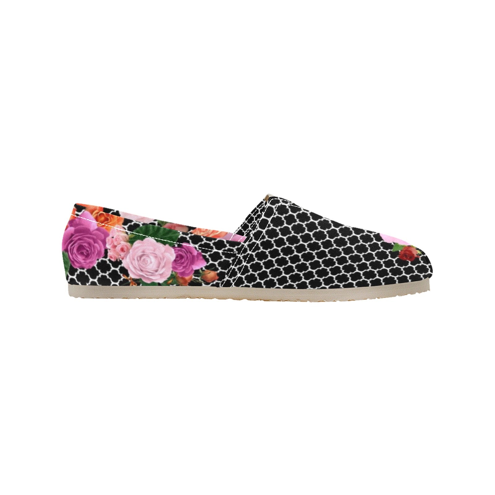 Roses - Casual Canvas Slip-on Shoes