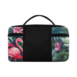 Tropical Flamingo - Cosmetics / Lunch Bag