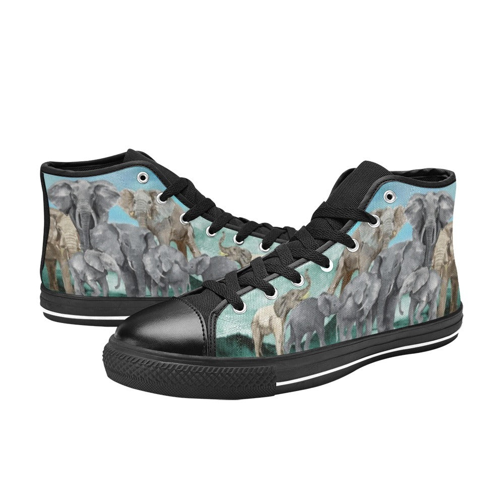 Elephants - High Top Shoes