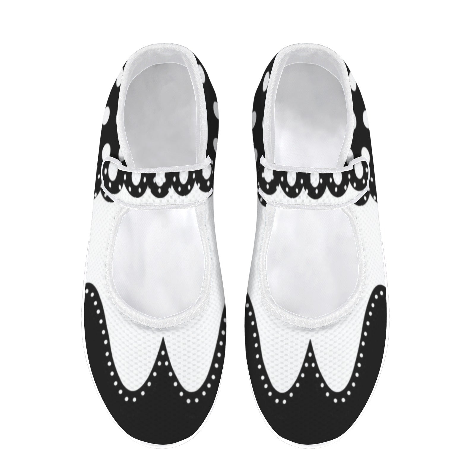 Wingtips Polkadot - Mary Jane Shoes