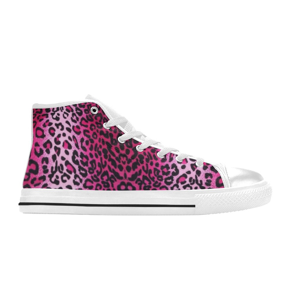 Leopard Pink - High Tops Shoes
