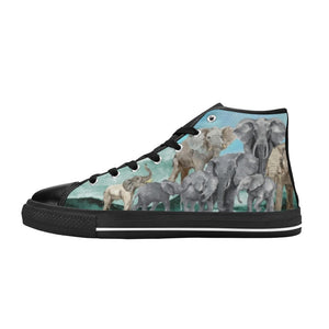 Elephants - High Top Shoes