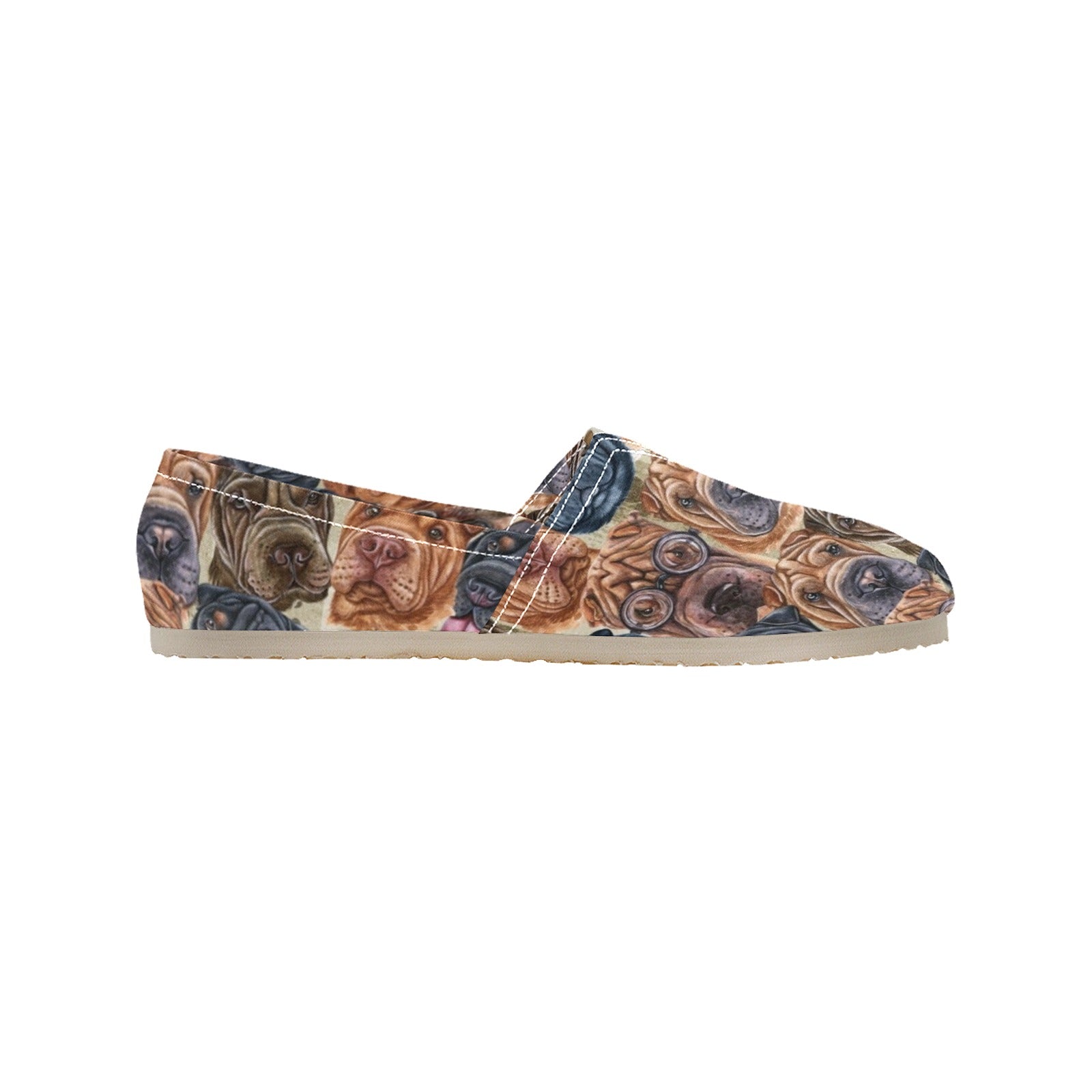 Shar Pei - Casual Canvas Slip-on Shoes