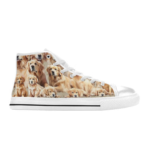 Golden Retriever - High Top Shoes