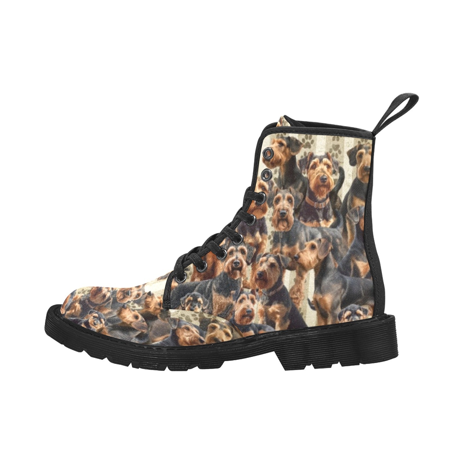 Airedale Terrier - Canvas Boots