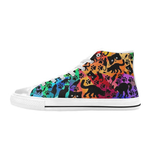Black Cat Bright - High Top Shoes