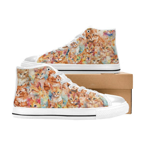Ginger Cat - High Top Shoes