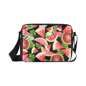 Watermelon - One-Sided Crossbody Nylon Bag