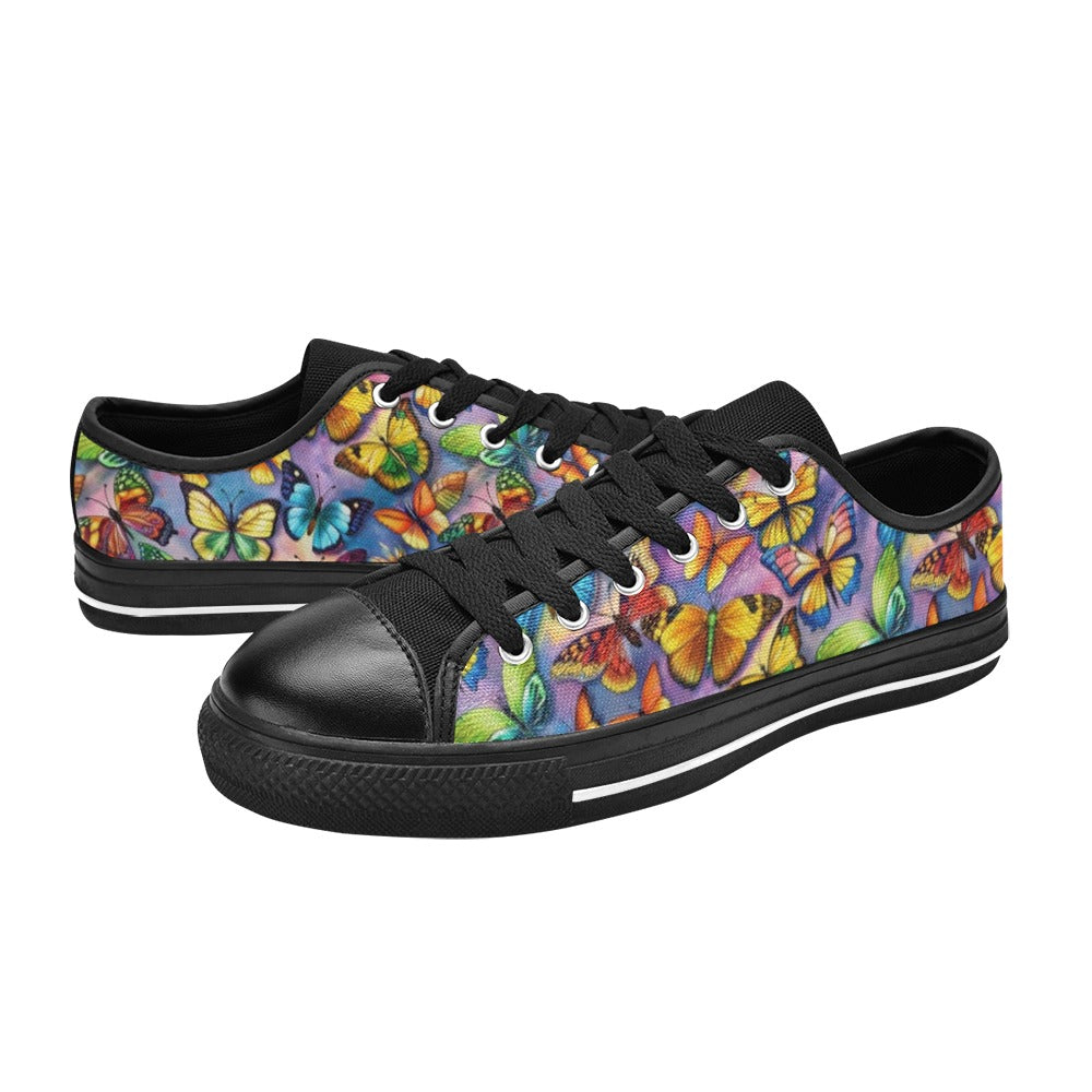 Butterfly Bright - Low Top Shoes