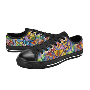 Butterfly Bright - Low Top Shoes