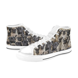 Pug - High Top Shoes