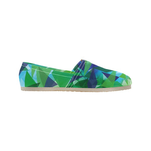 Polygon - Casual Canvas Slip-on Shoes