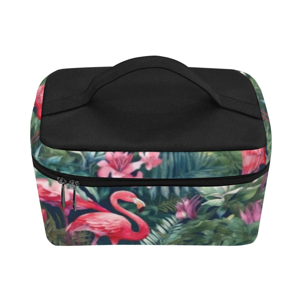 Tropical Flamingo - Cosmetics / Lunch Bag