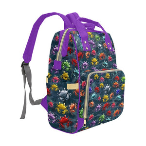 Crab Bright - Multi-Function Backpack Nappy Bag