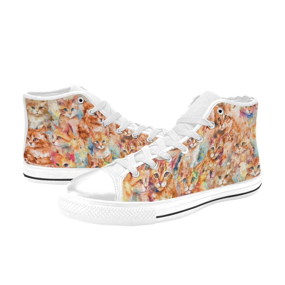 Ginger Cat - High Top Shoes
