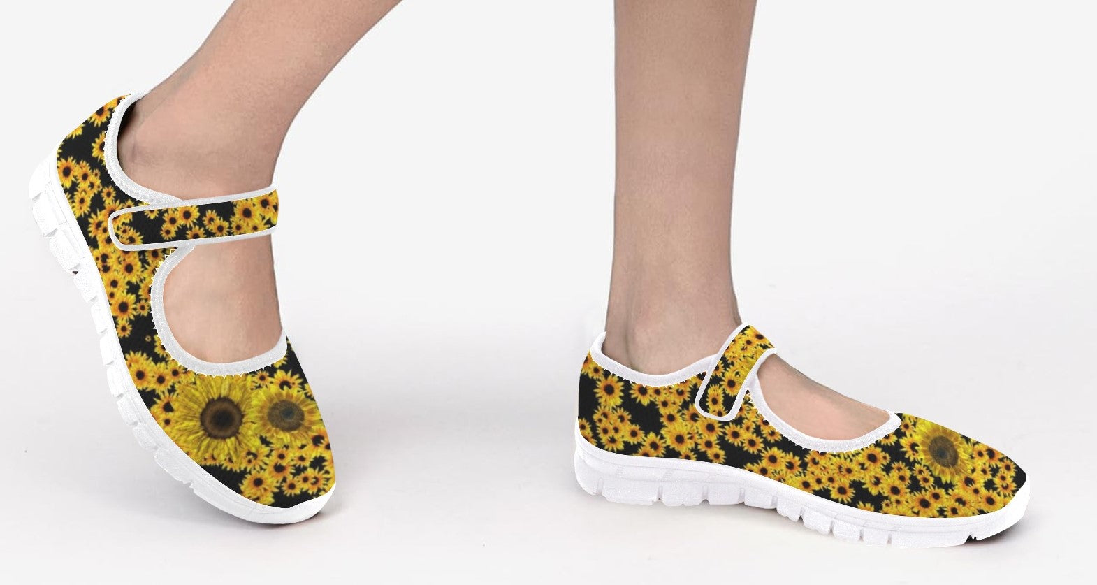 Sunflowers - Mary Jane Shoes