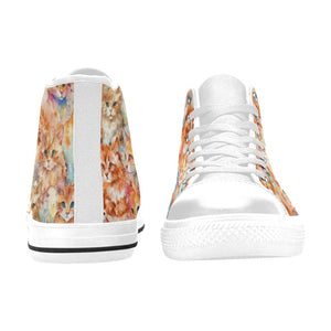 Ginger Cat - High Top Shoes