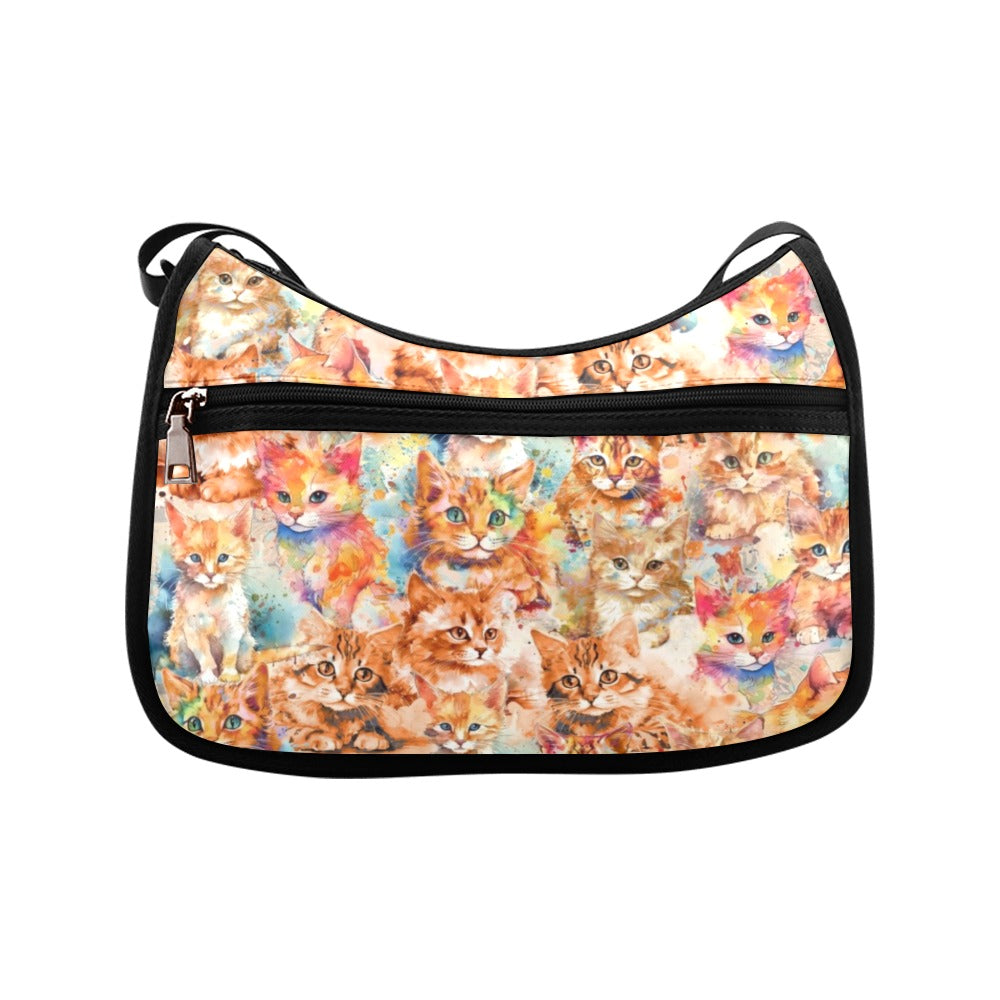 Ginger Cat - Crossbody Handbag