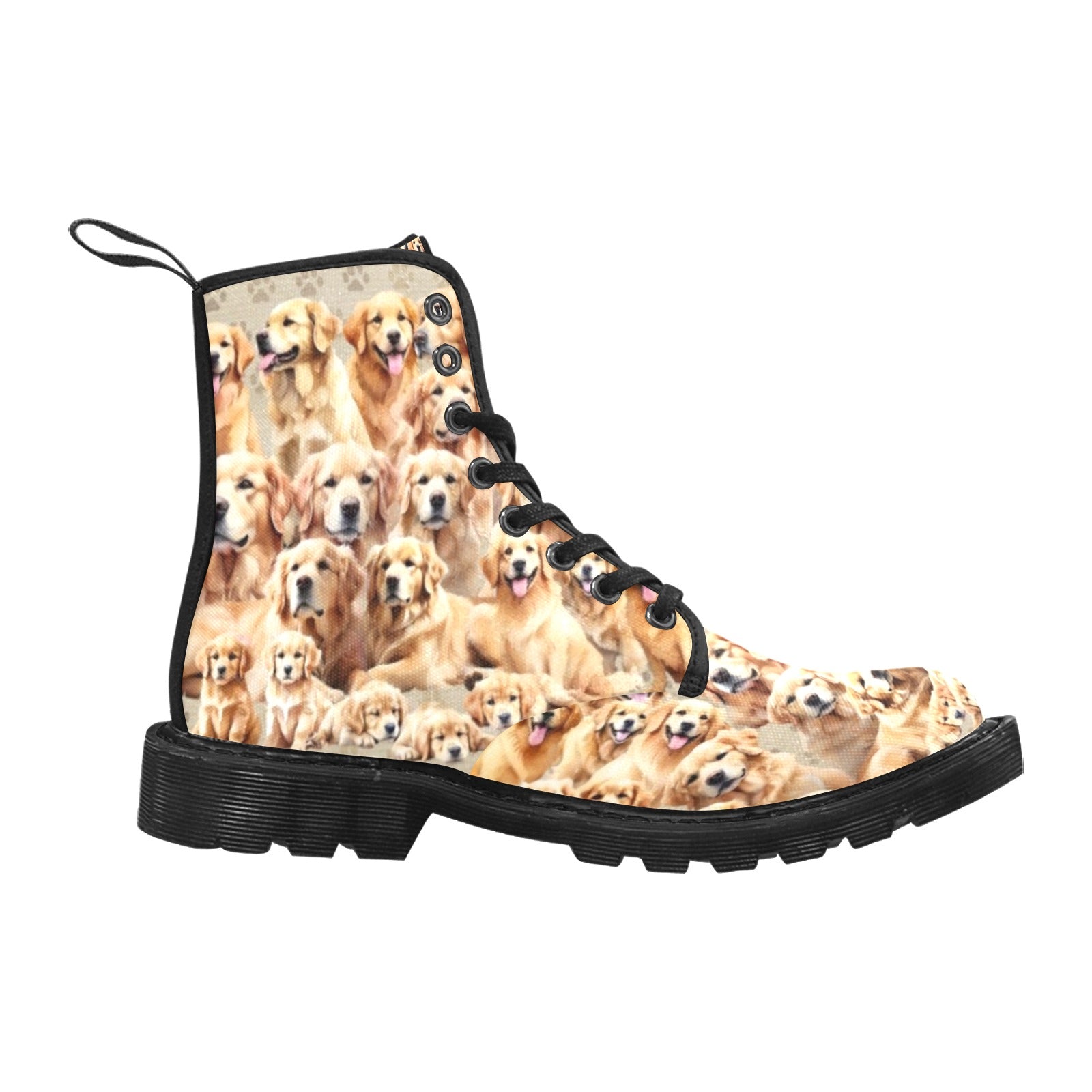 Golden Retriever - Canvas Boots