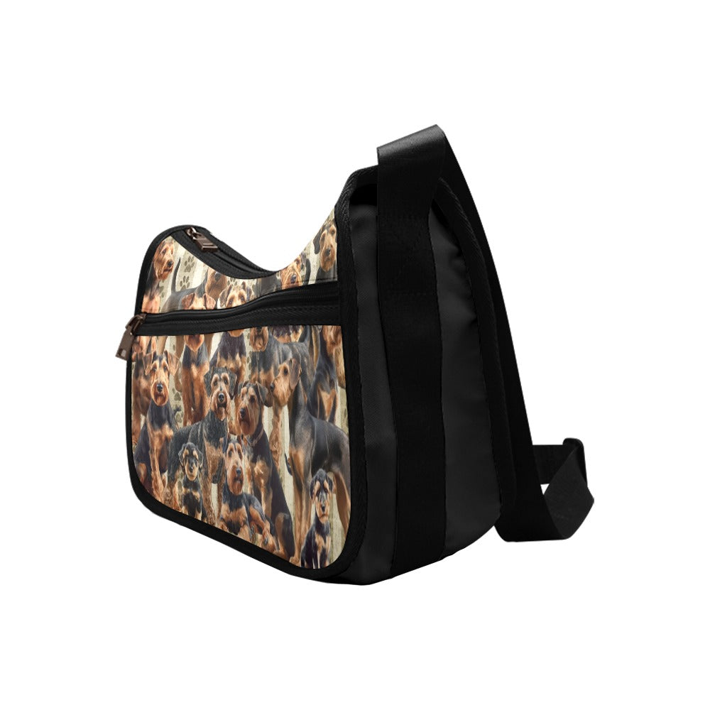 Airedale Terrier - Crossbody Handbag