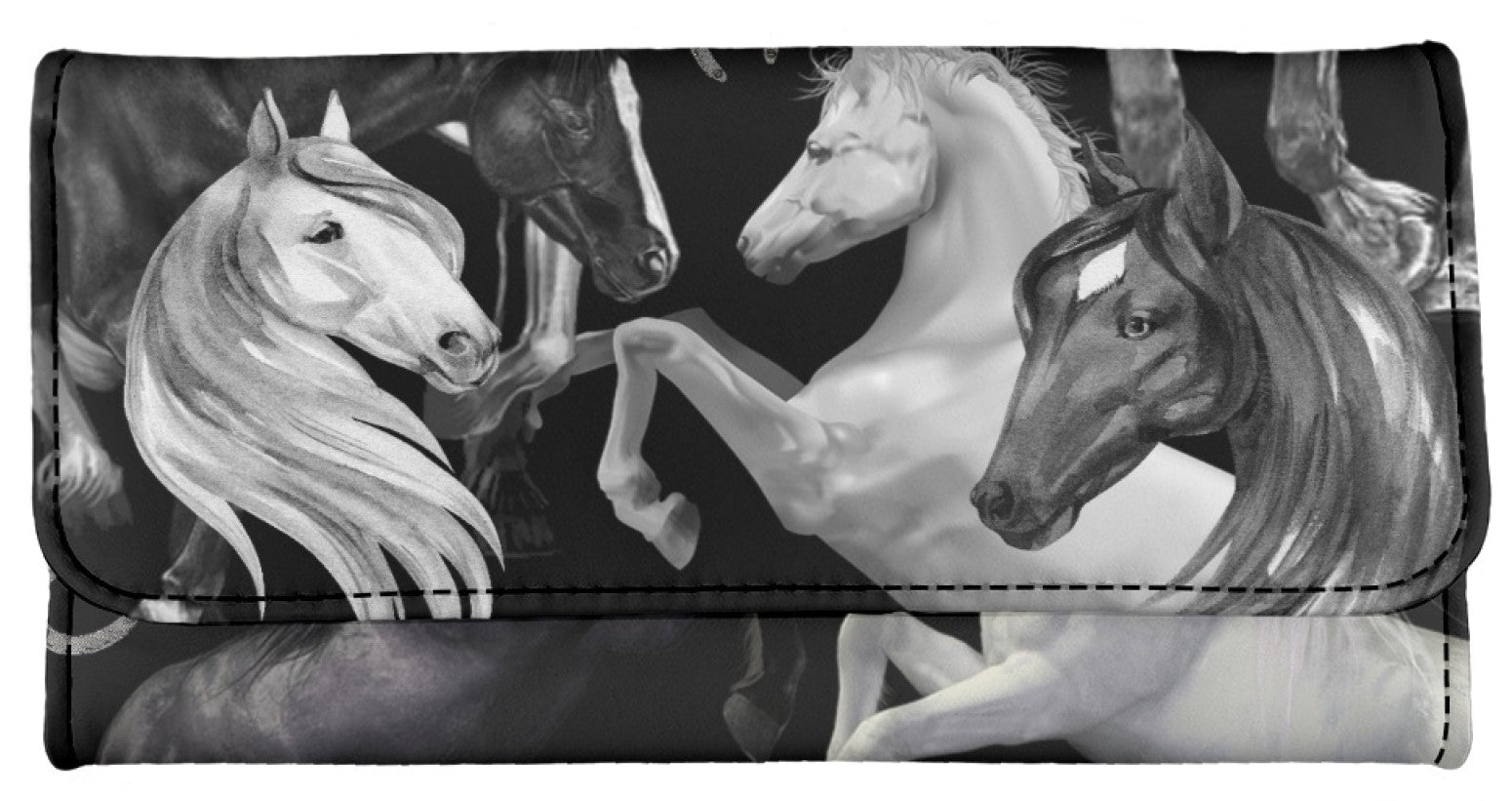 Horses - Tri-fold Wallet