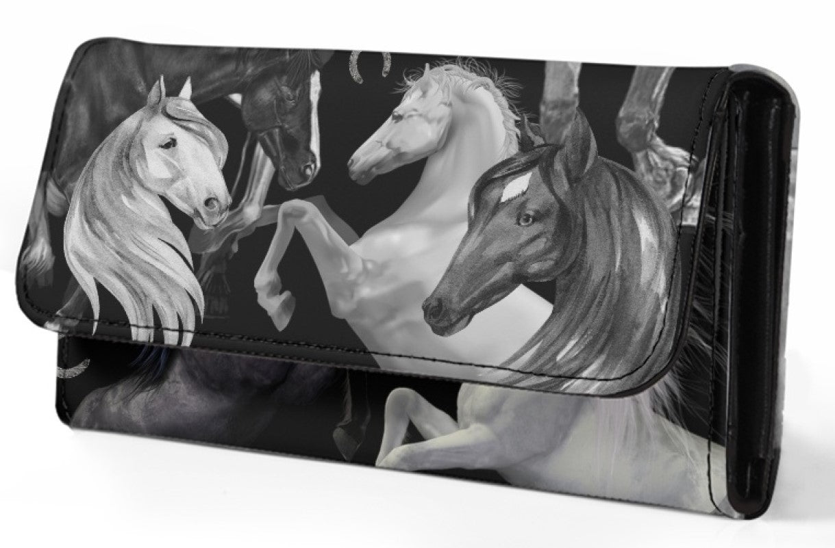 Horses - Tri-fold Wallet