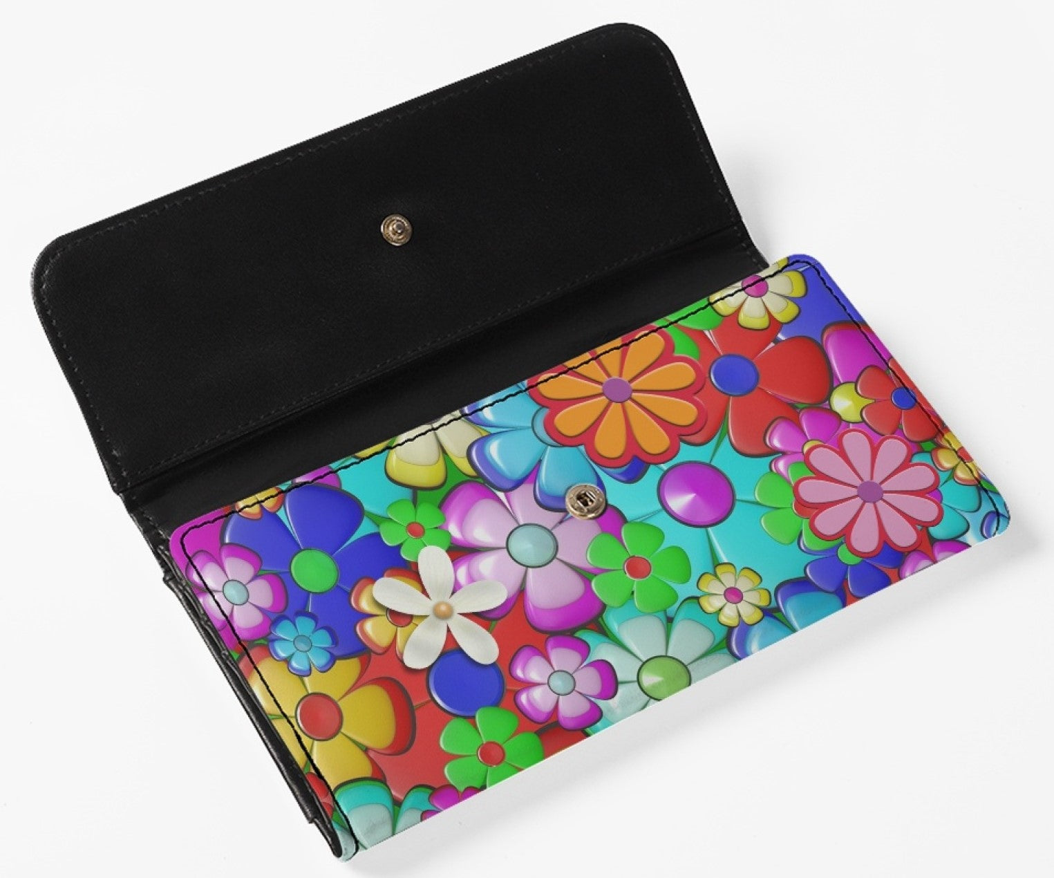 Flower Power - Tri-fold Wallet
