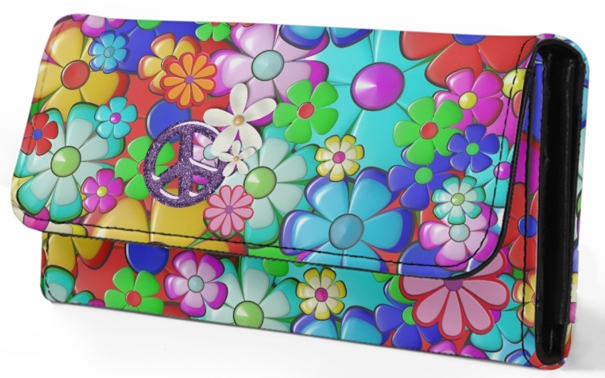 Flower Power - Tri-fold Wallet