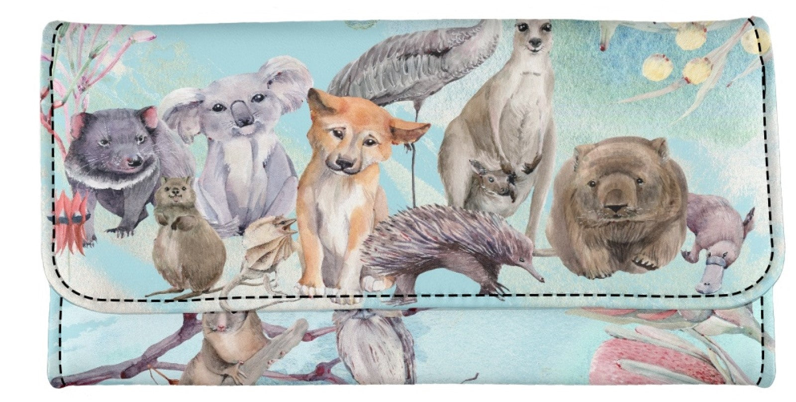 Aussie Animals - Tri-fold Wallet