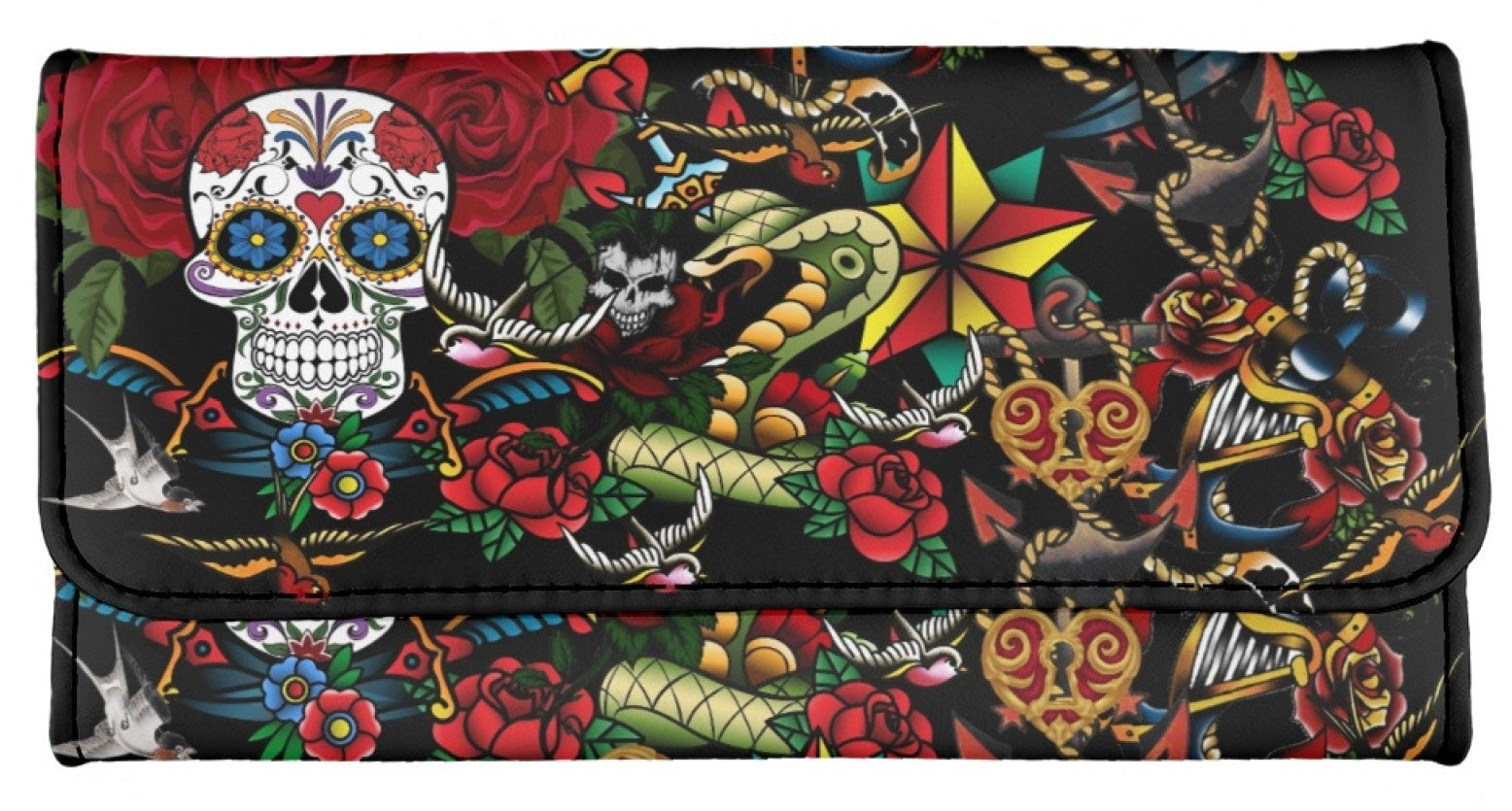 Tattoo - Tri-fold Wallet