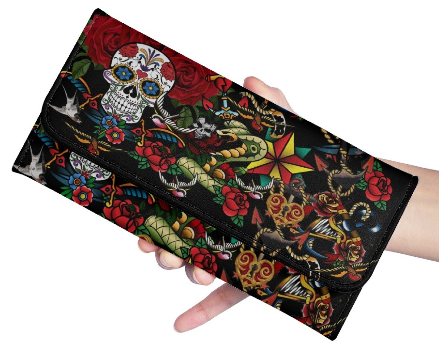 Tattoo - Tri-fold Wallet