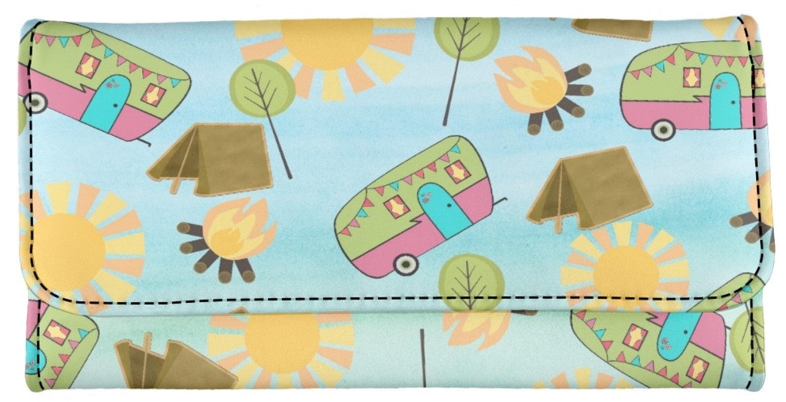 Happy Camper - Tri-fold Wallet