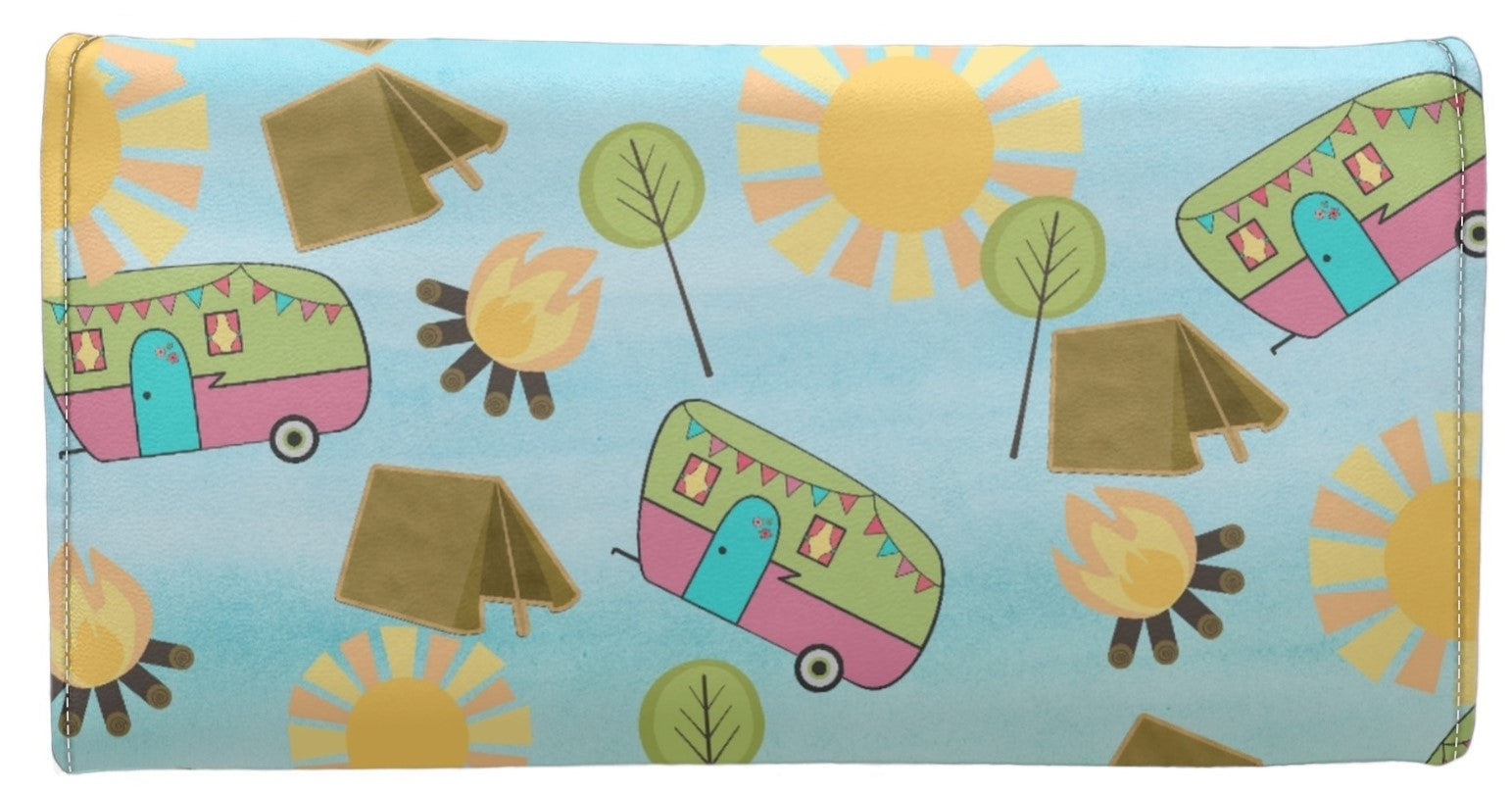 Happy Camper - Tri-fold Wallet