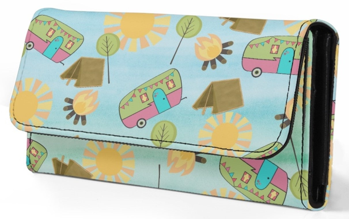 Happy Camper - Tri-fold Wallet
