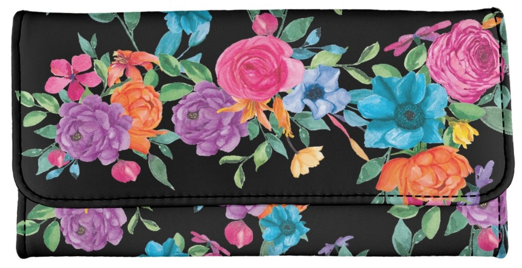 Bright Floral - Tri-fold Wallet
