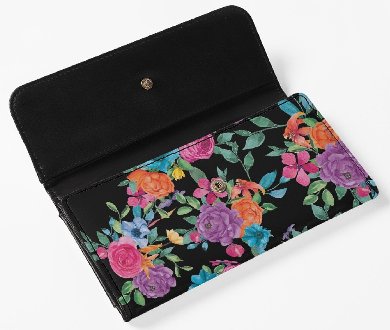 Bright Floral - Tri-fold Wallet