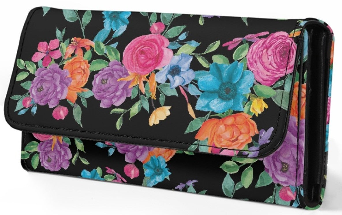Bright Floral - Tri-fold Wallet