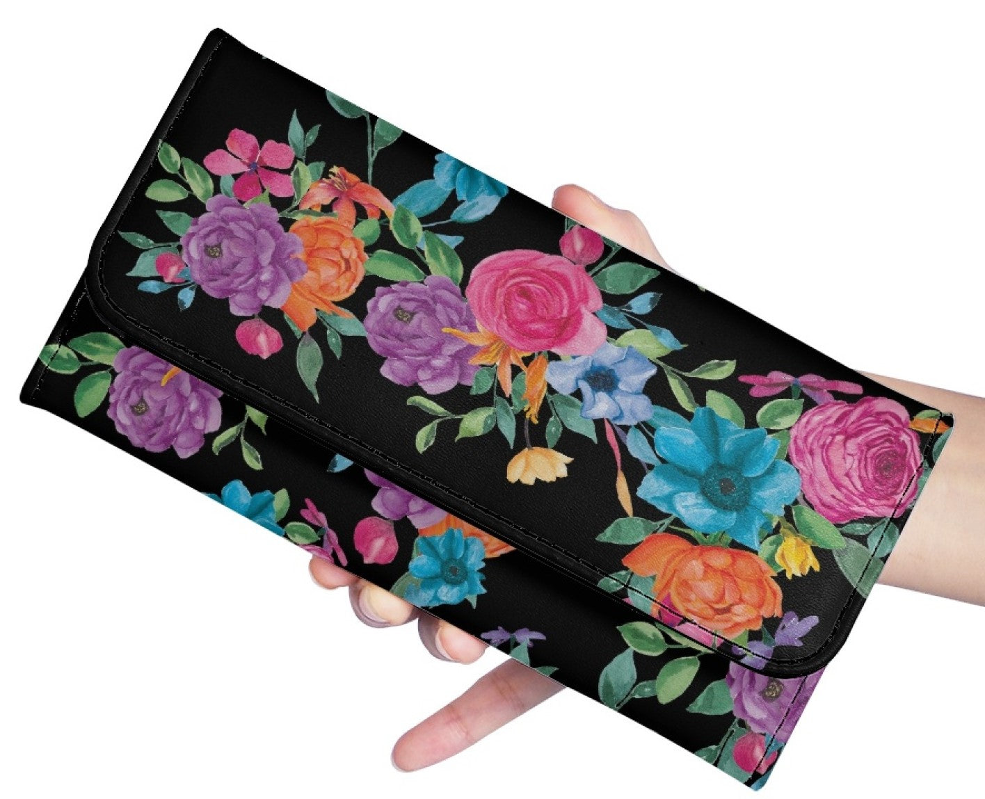 Bright Floral - Tri-fold Wallet