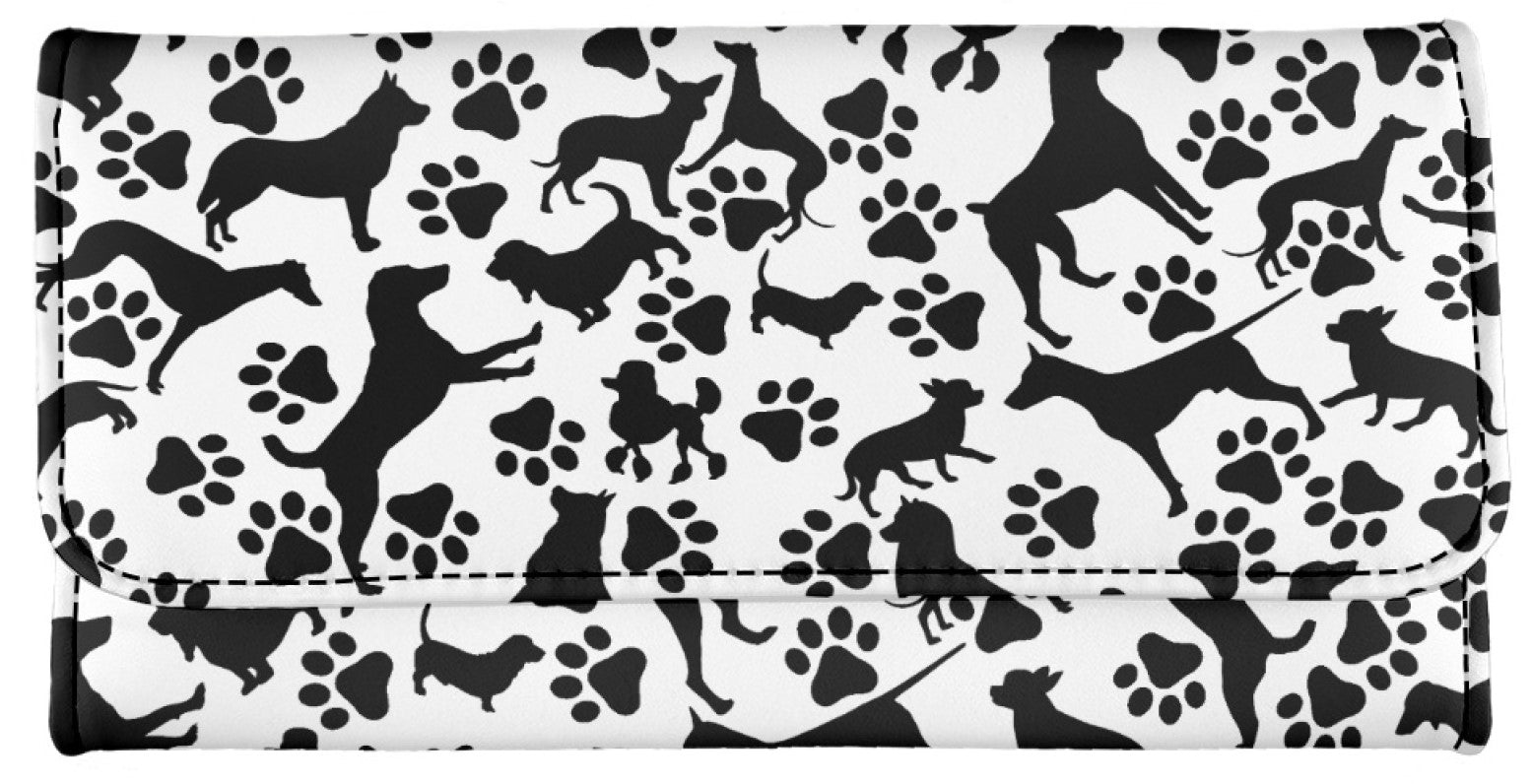 Black Dog - Tri-fold Wallet
