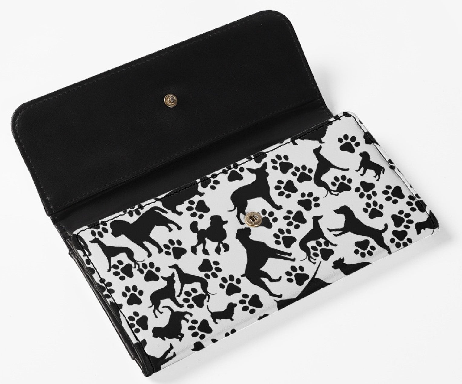 Black Dog - Tri-fold Wallet