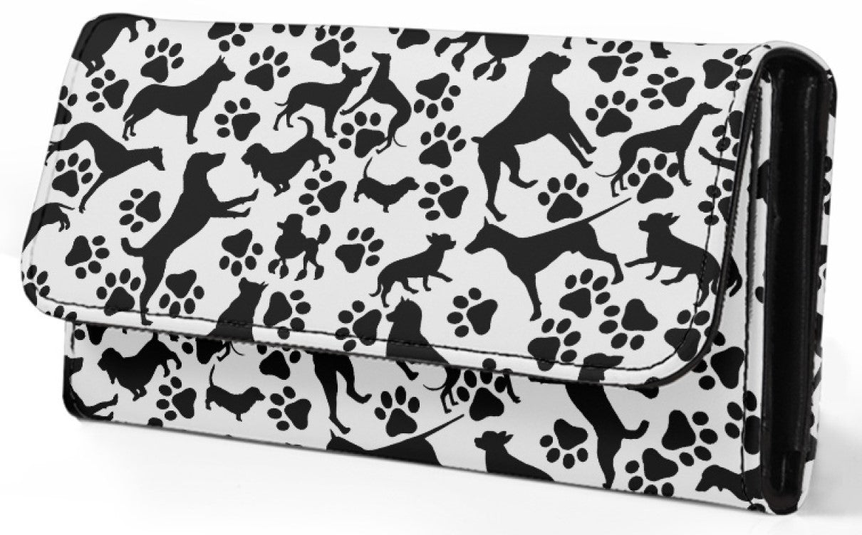 Black Dog - Tri-fold Wallet
