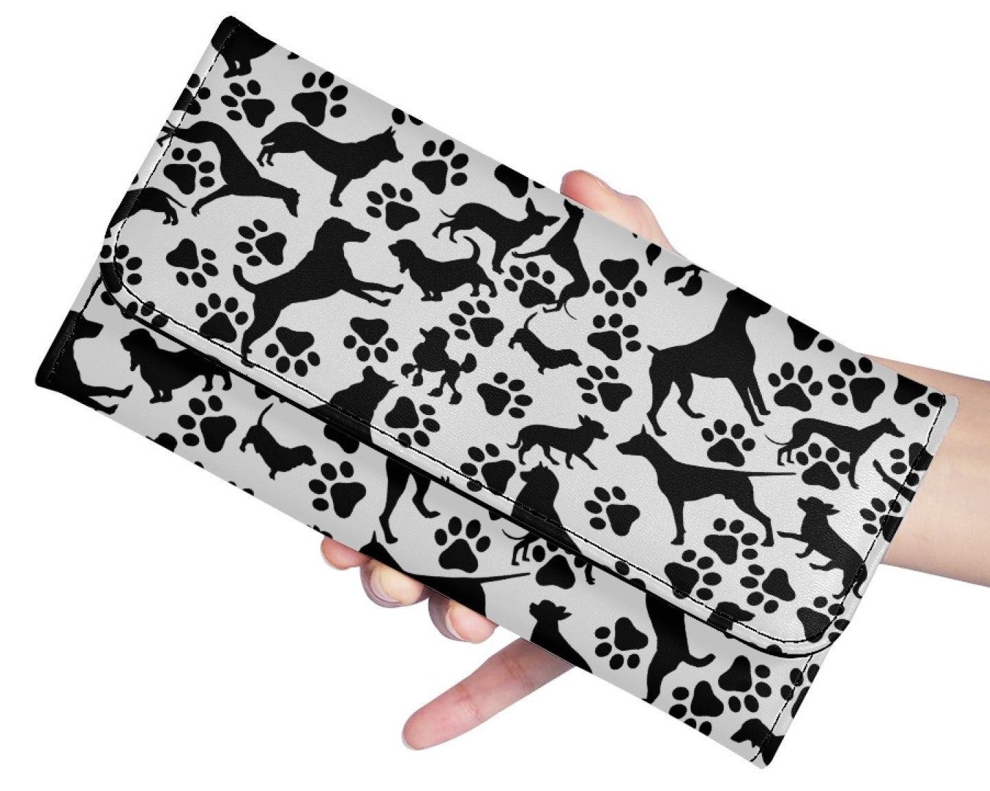 Black Dog - Tri-fold Wallet