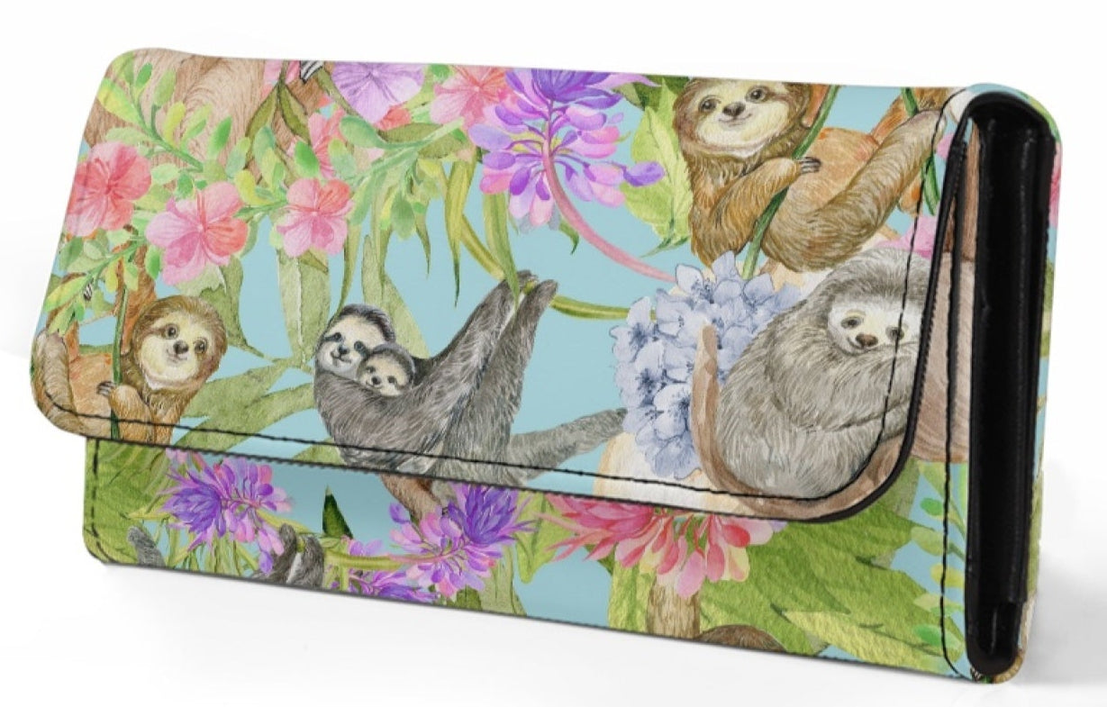 Sloth - Tri-fold Wallet